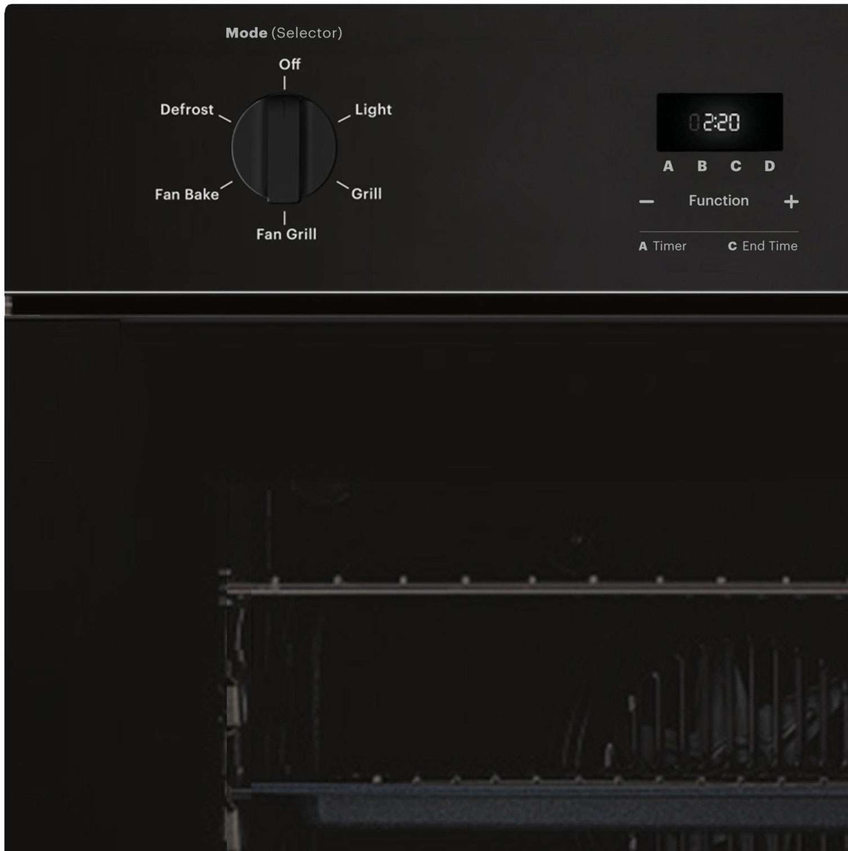 Inalto 60cm Side Opening Electric Built-In Wall Oven IOSO605T-R