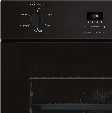 Inalto 60cm Side Opening Electric Built-In Wall Oven IOSO605T-R