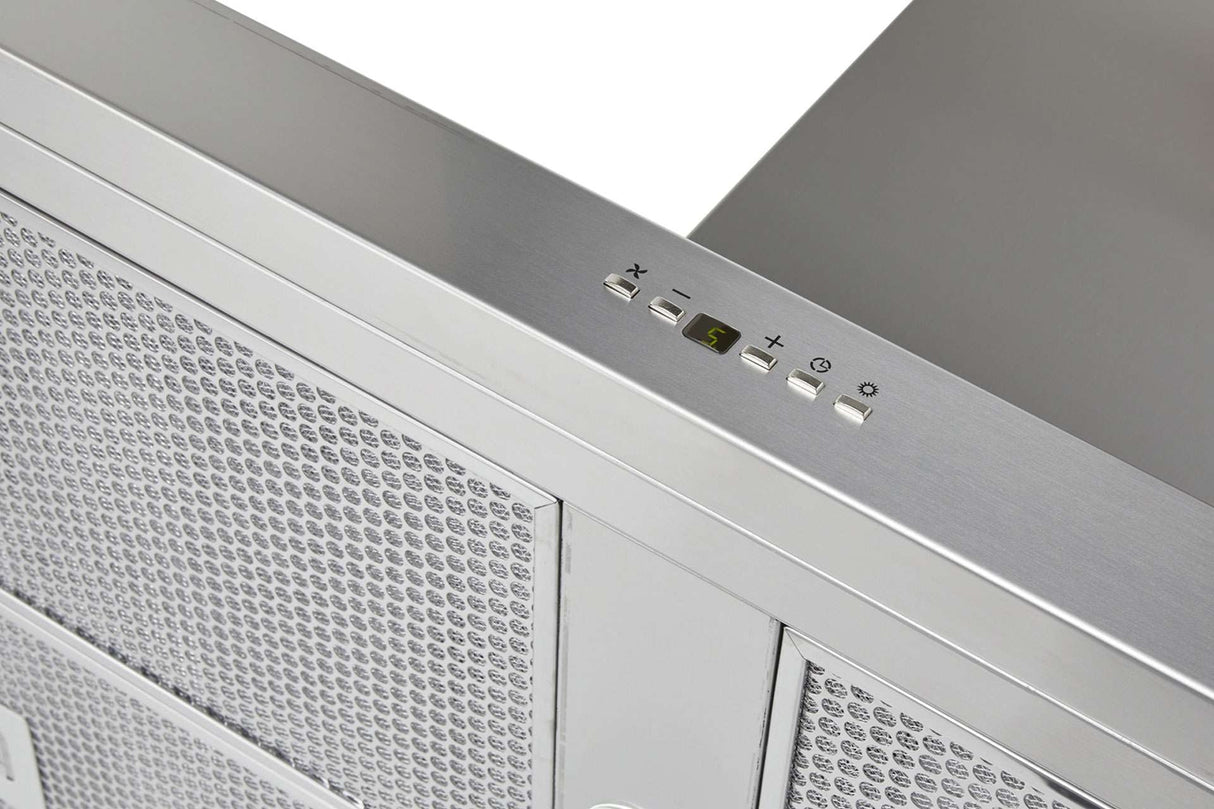 Schweigen 90cm Silent 3200m3/hr Stainless Steel Light Island Rangehood IS4110SE