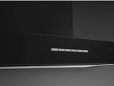 Smeg 90cm Wall Mount Canopy Rangehood Matt Black KBTAU900NE