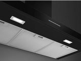 Smeg 90cm Wall Mount Canopy Rangehood Matt Black KBTAU900NE