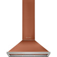 Smeg 90cm Portofino Canopy Rangehood Amber Clay KCU94ACM