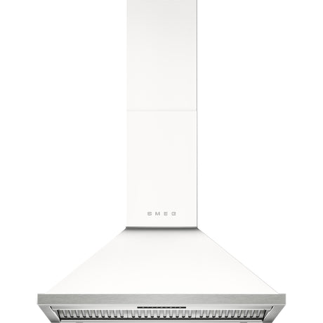 Smeg 90cm Portofino Canopy Rangehood White KCU94WH