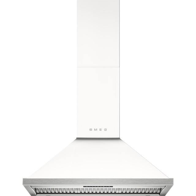 Smeg 90cm Portofino Canopy Rangehood White KCU94WH