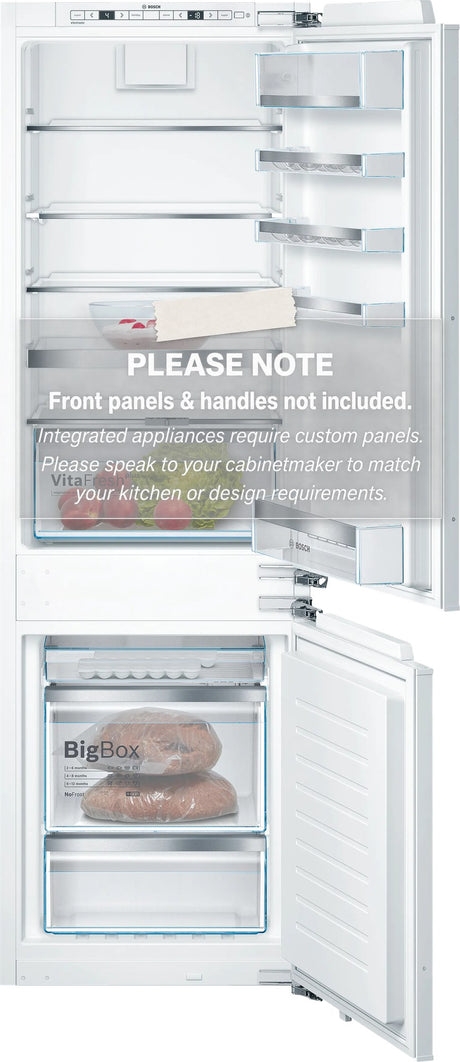 Bosch Series 6 254L Integrated Bottom Mount Fridge KIN86AD30A