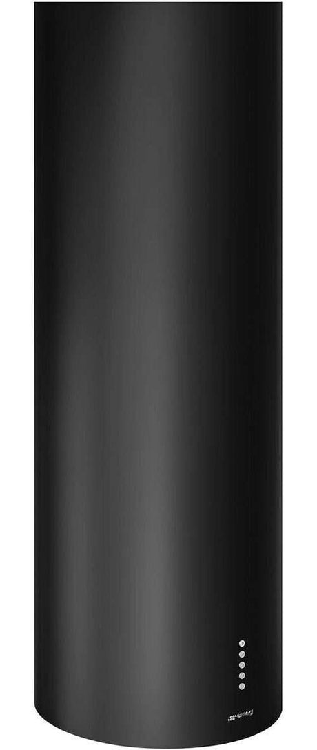 Smeg 37cm Island Canopy Rangehood Black KIR37N2