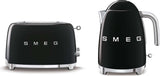 Smeg Kettle and 2 Slice Toaster Pack Black KLF03BLAUTSF01BLAU