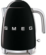 Smeg Kettle and 2 Slice Toaster Pack Black KLF03BLAUTSF01BLAU