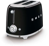 Smeg Kettle and 2 Slice Toaster Pack Black KLF03BLAUTSF01BLAU