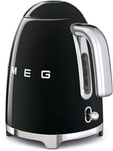 Smeg Kettle and 4 Slice Toaster Pack Black KLF03BLAUTSF01BLAU