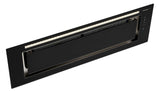 Schweigen 90cm Silent 1600m3/hr Black Glass Undermount Rangehood KLS-9GLASSBLKSP