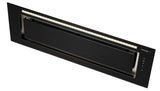 Schweigen 90cm Silent 1600m3/hr Black Glass Undermount Rangehood KLS-9GLASSBLKSP