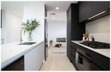 Schweigen 90cm Silent 900m3/hr Black Glass Undermount Rangehood KLS-9GLASSBLKST