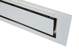 Schweigen 90cm Silent 1600m3/hr White Glass Undermount Rangehood KLS-9GLASSP