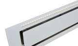 Schweigen 90cm Silent 1600m3/hr White Glass Undermount Rangehood KLS-9GLASSP