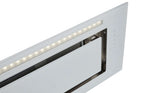Schweigen 90cm Silent 1600m3/hr White Glass Undermount Rangehood KLS-9GLASSP