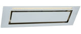 Schweigen 90cm Silent 900m3/hr White Glass Undermount Rangehood KLS-9GLASST