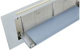 Schweigen 90cm Silent 900m3/hr White Glass Undermount Rangehood KLS-9GLASST