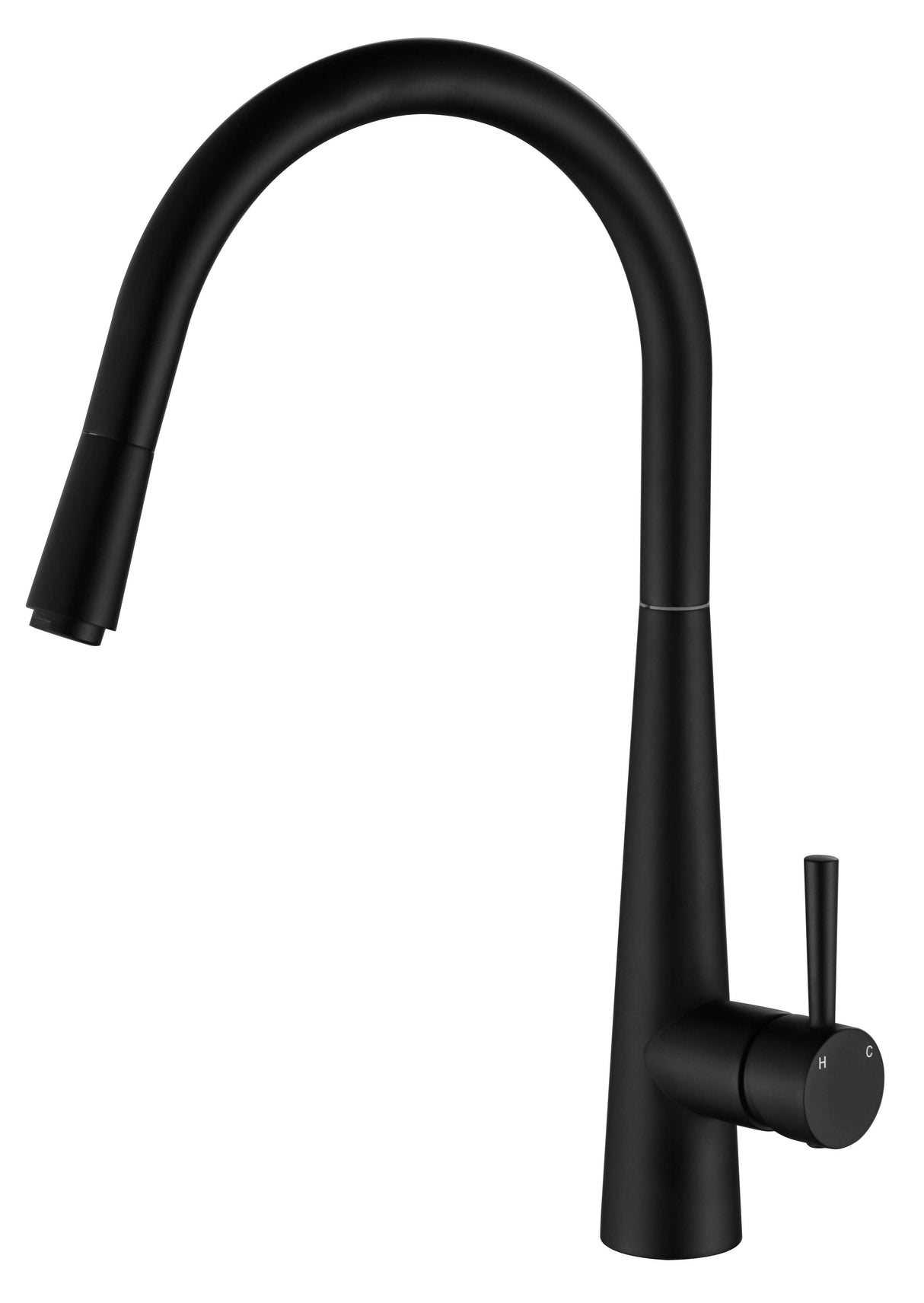 Modern National Kasper Pull Out Kitchen Mixer Gun Metal Tap KSP0057GM