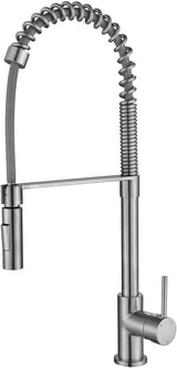 Modern National Kasper Spring Kitchen Mixer Tap Brushed Nickel KSP0058BN