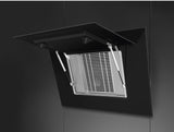 Smeg Linea 90cm Vertical Rangehood Black KV194B3