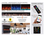 Modern Flames Landscape Multi 44" Fireplace LPM-4416V2/INT | Greater Sydney Only