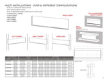 Modern Flames Landscape Multi 68" Fireplace LPM-6816V2/INT | Greater Sydney Only