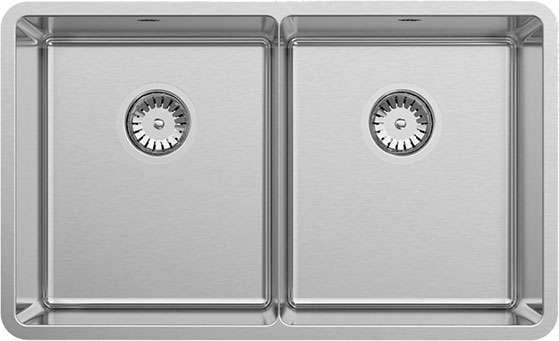Abey Lucia Double Bowl Inset/Undermount Sink LUA200