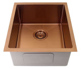 Modern National Handmade Copper Single Bowl Inset/Undermount Sink M-S201CP