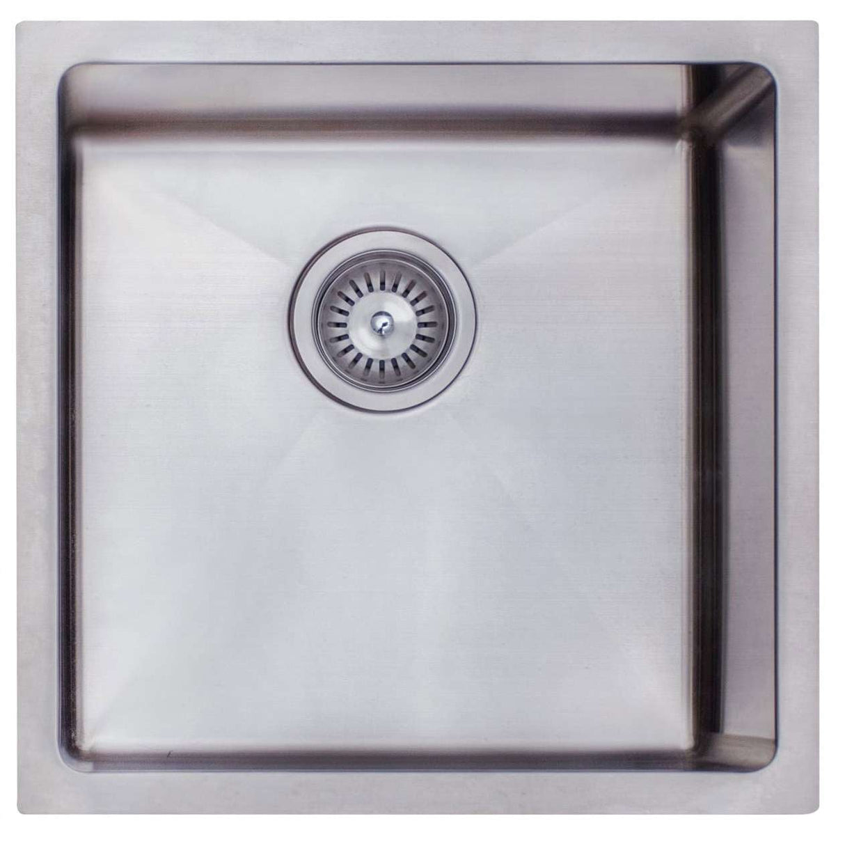 Modern National Handmade Single Bowl Inset/Undermount Sink M-S202B