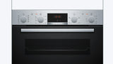 Bosch Series 4 60cm Multifunction Double Oven Stainless Steel MBA534BS3A