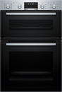 Bosch Series 6 60cm Multifunction Double Oven Stainless Steel MBG578FS3A