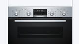 Bosch Series 6 60cm Multifunction Double Oven Stainless Steel MBG578FS3A