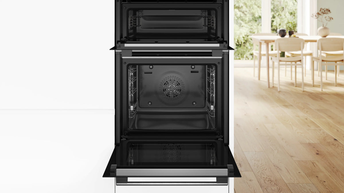 Bosch Series 6 60cm Multifunction Double Oven Stainless Steel MBG578FS3A