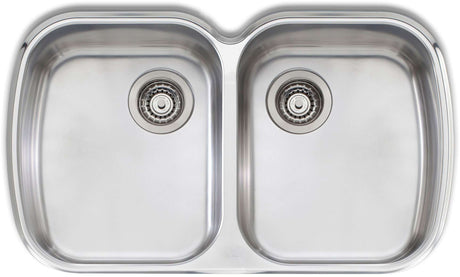 Oliveri Monet Double Bowl Undermount Sink MO70U