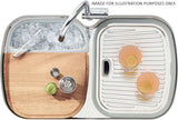 Oliveri Monet Double Bowl Undermount Sink MO70U