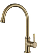 Modern National Montpellier Gooseneck Kitchen Mixer Tap MON004BM