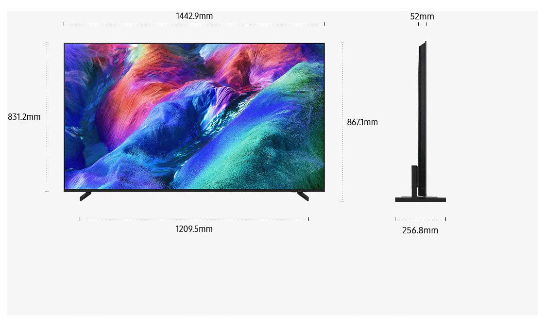 Samsung 65" Micro RGB R85H 4K Samsung Vision AI Smart TV 2026 MRA65R85HAWXXY