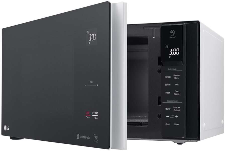 LG 1000W 25L NeoChef Smart Inverter Microwave Oven MS2596OW