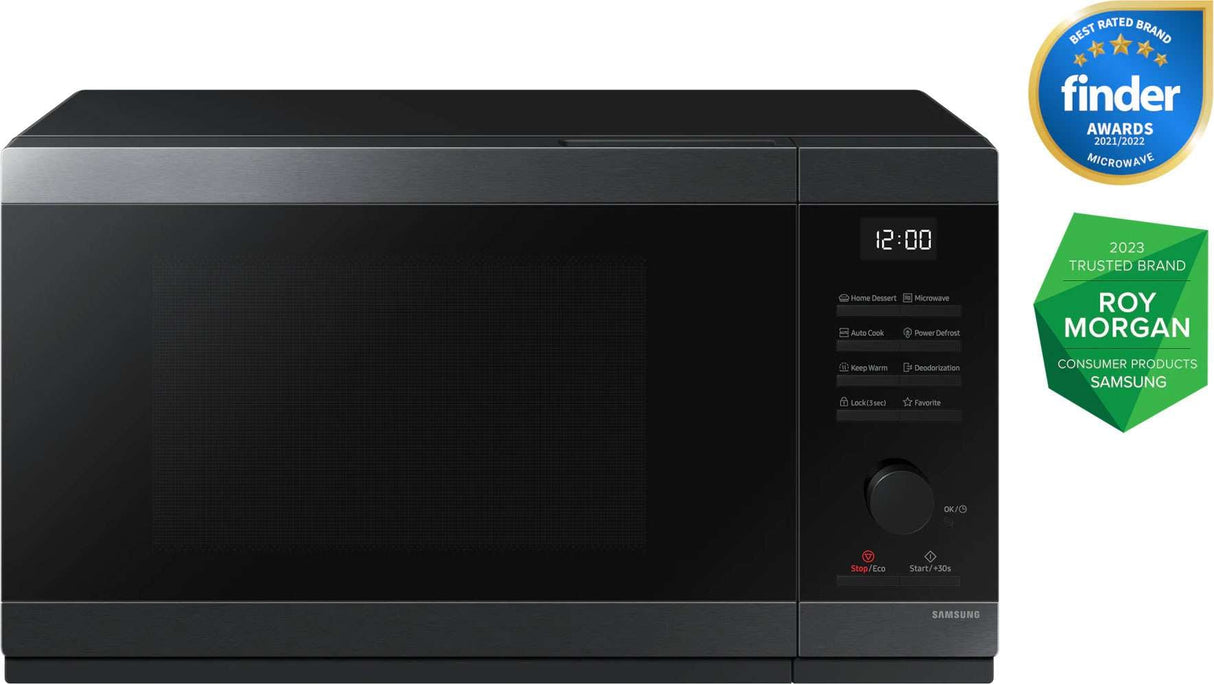 Samsung 32L Microwave with Dial & Button Control MS32DG4504AG