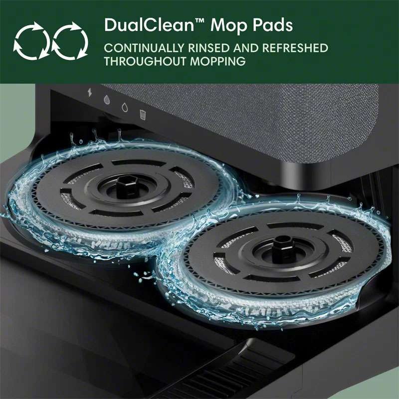 iRobot Roomba Plus 505 Combo Robot Vacuum and Mop With AutoWash Dock N185000