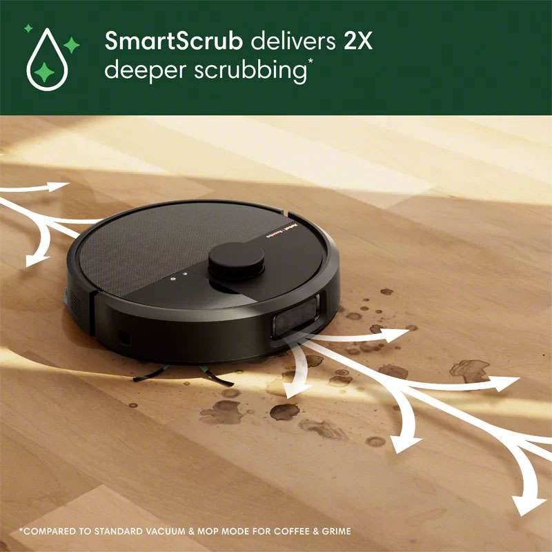 iRobot Roomba Plus 505 Combo Robot Vacuum and Mop With AutoWash Dock N185000