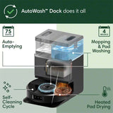 iRobot Roomba Plus 505 Combo Robot Vacuum and Mop With AutoWash Dock N185000