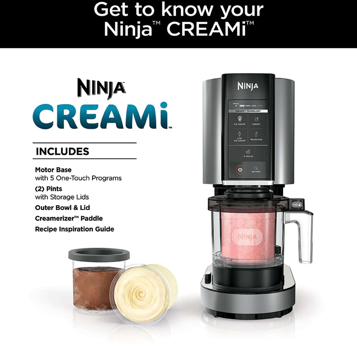 Ninja Creami Ice Cream Maker NC300