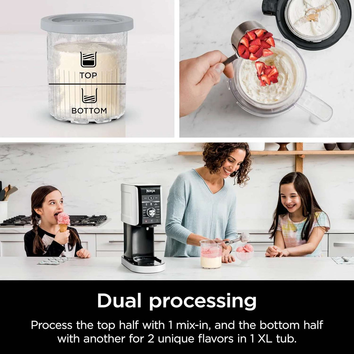 Ninja CREAMi Deluxe 11-In-1 Ice Cream Maker NC501