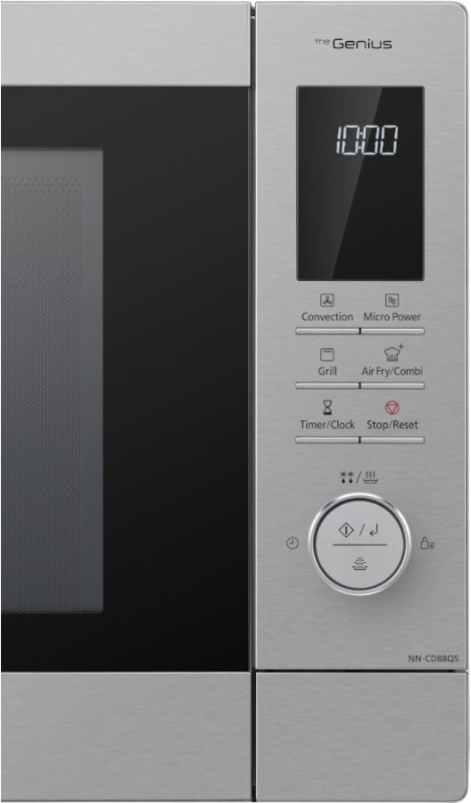 Panasonic 34L 1000W 4-in-1 Air Fry Convection Microwave Oven NN-CD88QSQPQ