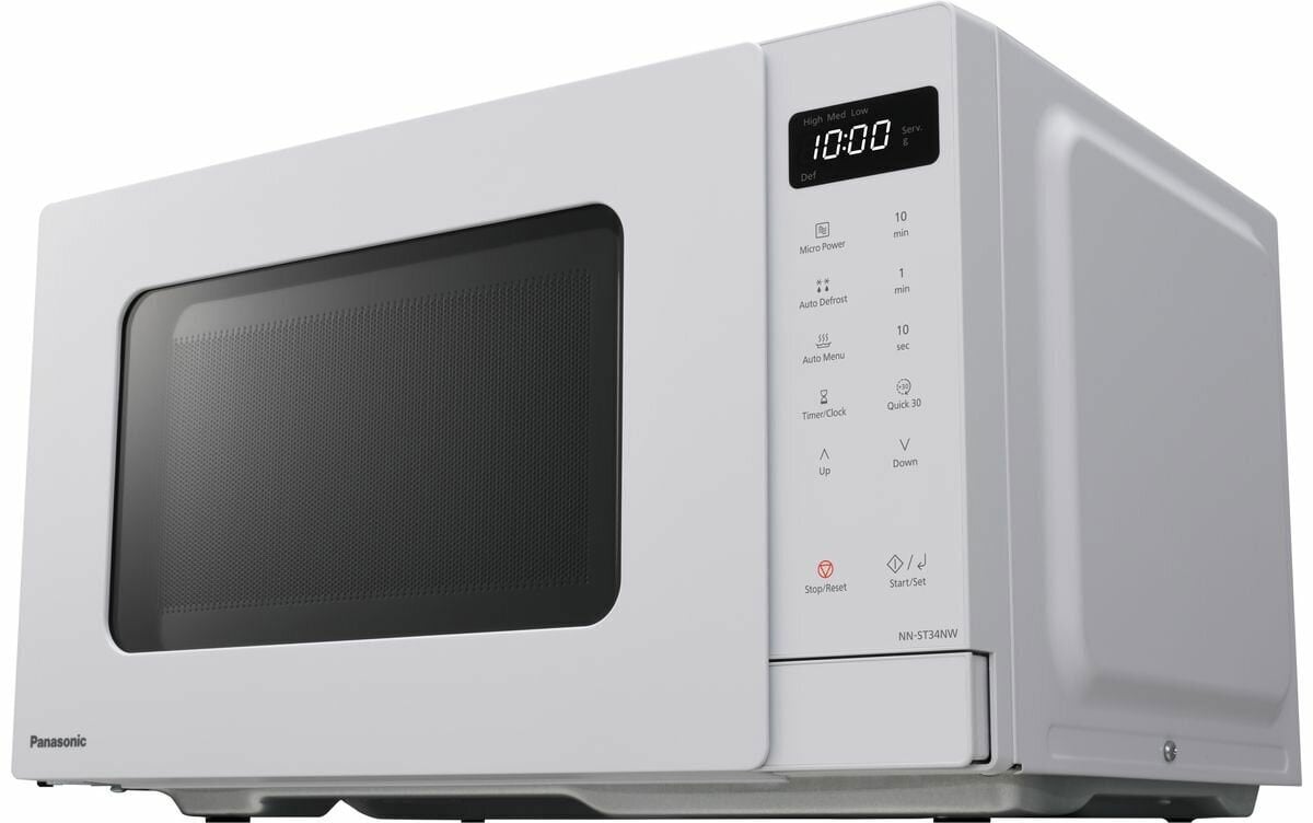Panasonic 25L 900W Microwave Oven White NN-ST34NWQPQ