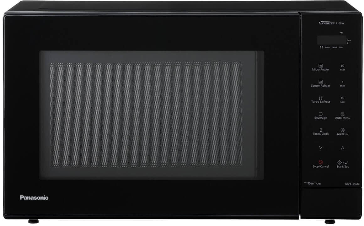 Panasonic 32L Inverter 1100W Microwave Black NN-ST66QBQPQ