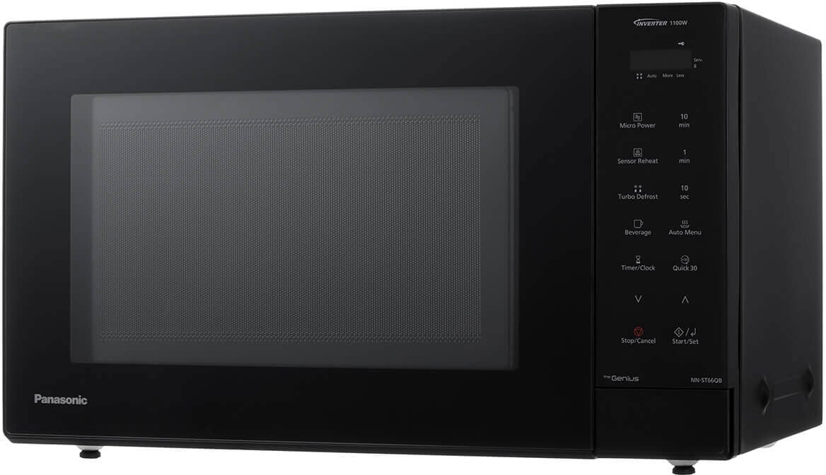 Panasonic 32L Inverter 1100W Microwave Black NN-ST66QBQPQ
