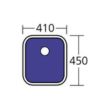 Oliveri Nu-petite Standard Bowl Undermount Sink NP650U